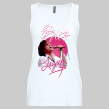 Load image into Gallery viewer, Official Eddie Money Legacy Signature w/Photo Ladies Tank Top