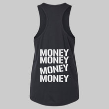 Load image into Gallery viewer, Official Eddie Money "Money x 4" Ladies Racerback Tank