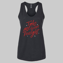 Load image into Gallery viewer, Official Eddie Money Take Me Home 2 Nite Ladies Racerback Tank

