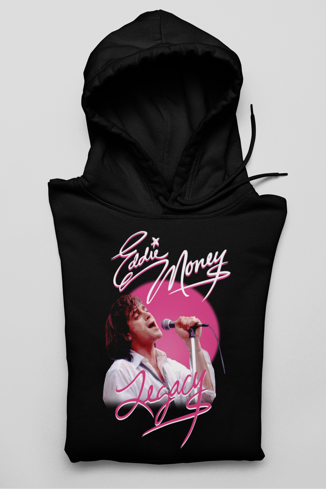Official Eddie Money Legacy Signature w/Photo Hoodie